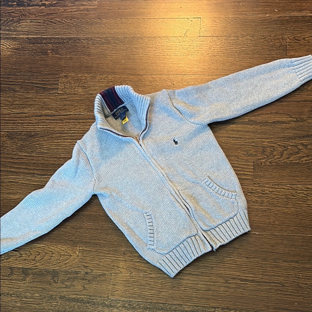 Polo by Ralph Lauren Gray Sweater